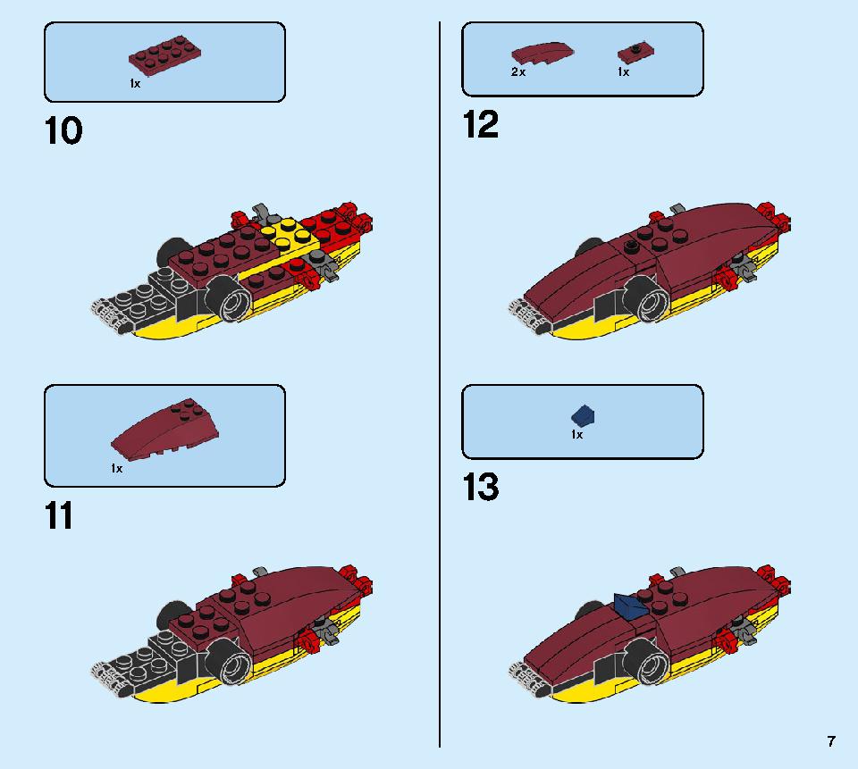 Fire Dragon 31102 Лего информация Лего инструкции 7 page
