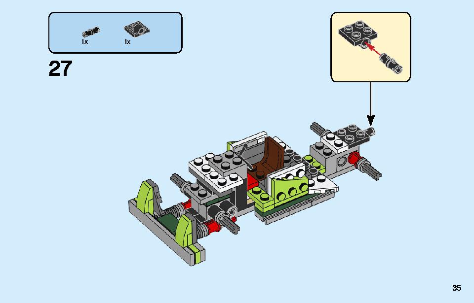 Rocket Truck 31103 LEGO information LEGO instructions 35 page