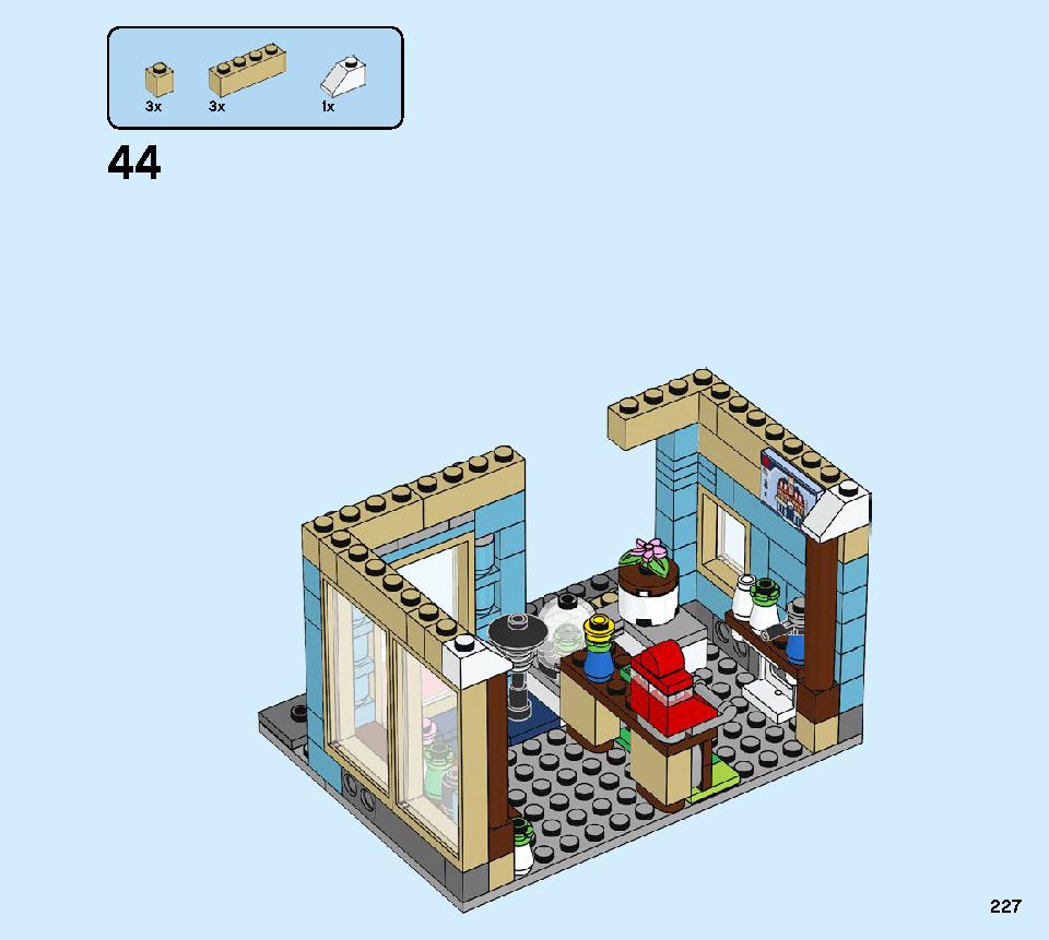 Townhouse Toy Store 31105 LEGO information LEGO instructions 228