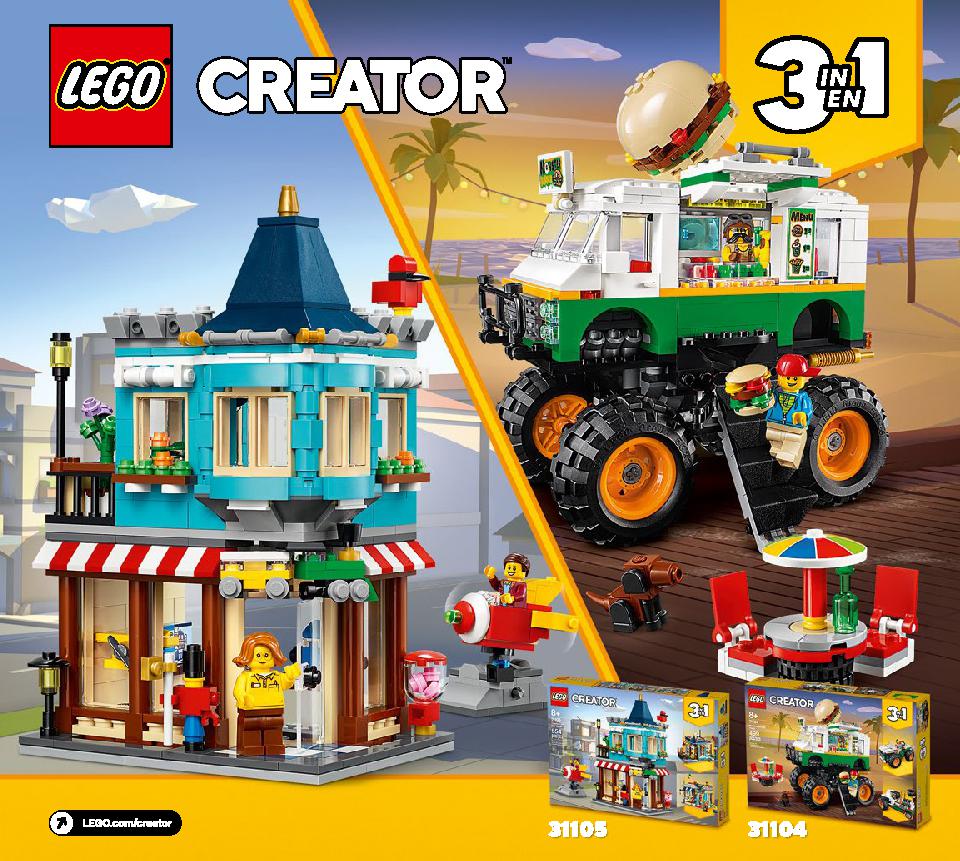 Lego 31105 instructions best sale