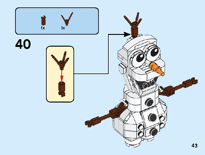Lego olaf instructions deals