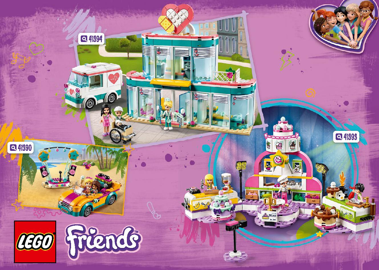 Friendship Bus 41395 Лего информация Лего инструкции 231 page