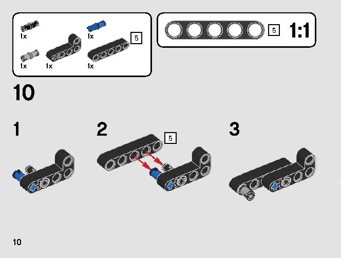 Buggy 42101 LEGO information LEGO instructions 10 page Brick Mecha
