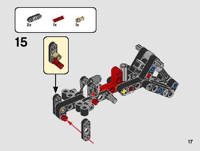 repertoire shuffle Oh Buggy 42101 LEGO information LEGO instructions 17 page / Brick Mecha