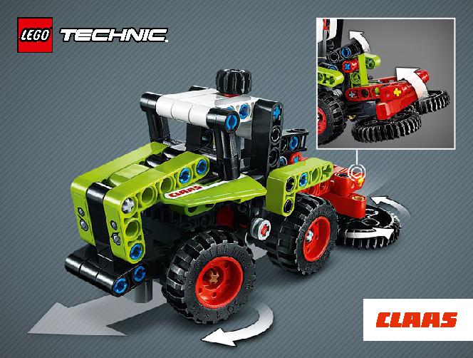 Mini CLAAS XERION 42102 Лего информация Лего инструкции 52 page