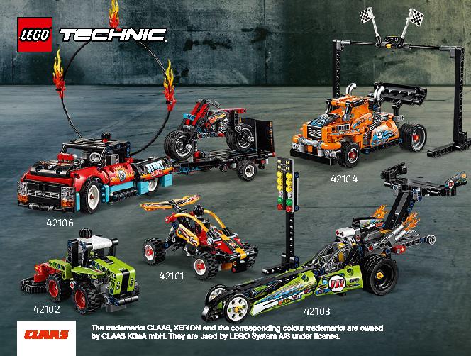 Mini CLAAS XERION 42102 Лего информация Лего инструкции 54 page