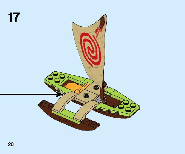 Moana s Ocean Adventure 43170 LEGO information LEGO instructions