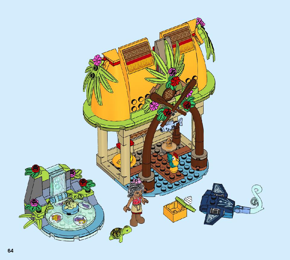 Moana s Island Home 43183 LEGO information LEGO instructions 62
