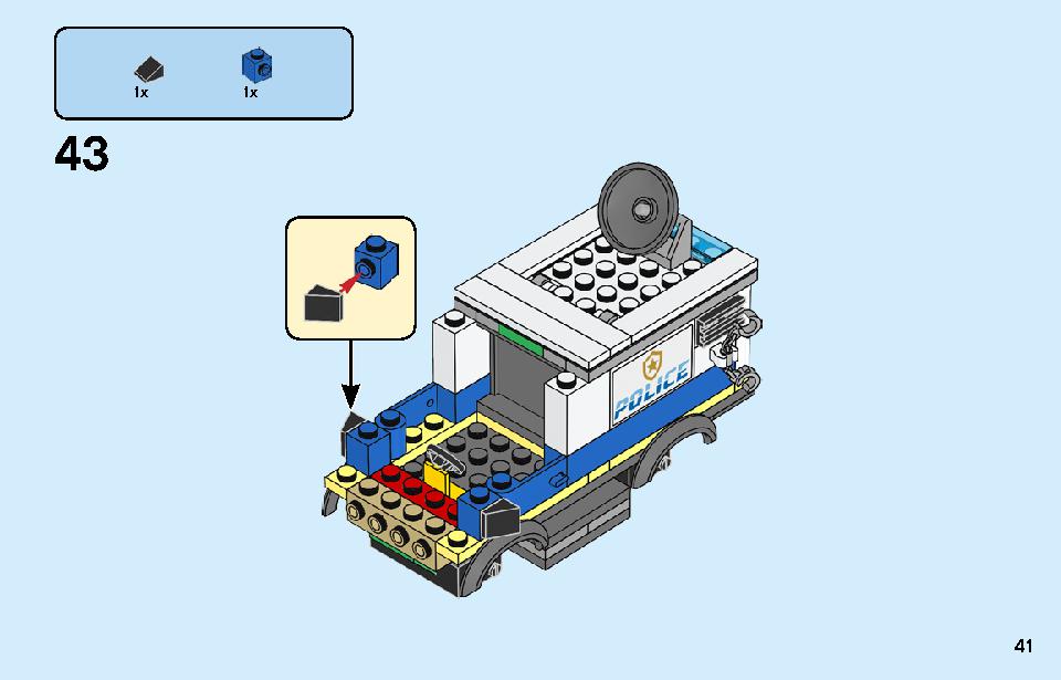 Lego police best sale truck instructions 60139