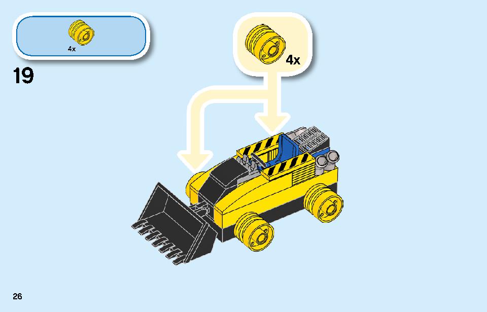 Construction Bulldozer 60252 LEGO information LEGO instructions 25 page Brick Mecha
