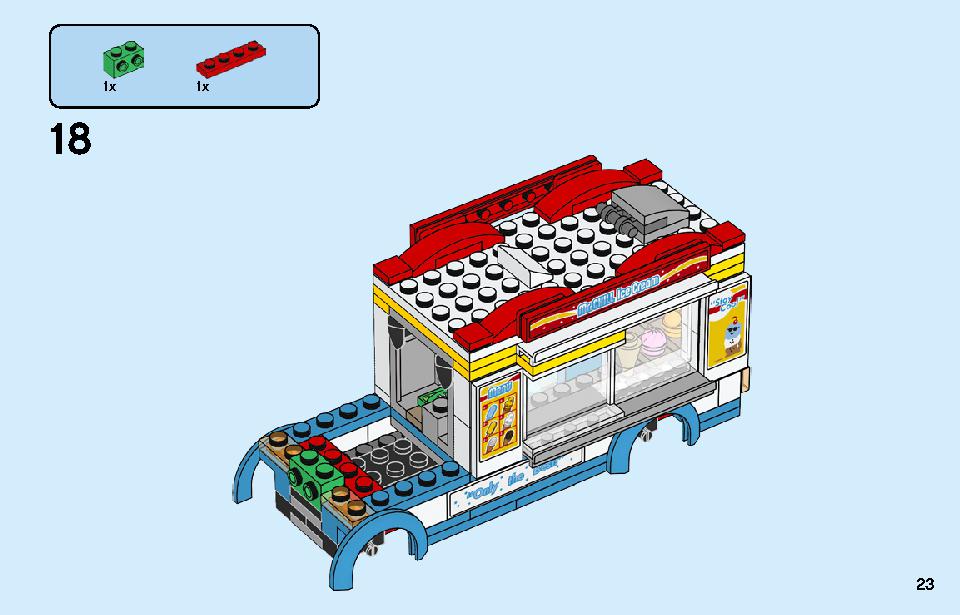 Ice cream Truck 60253 LEGO information LEGO instructions 22 page Brick Mecha