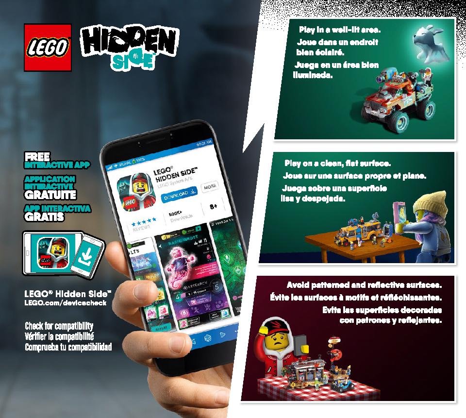 Welcome to the Hidden Side 70427 LEGO information LEGO