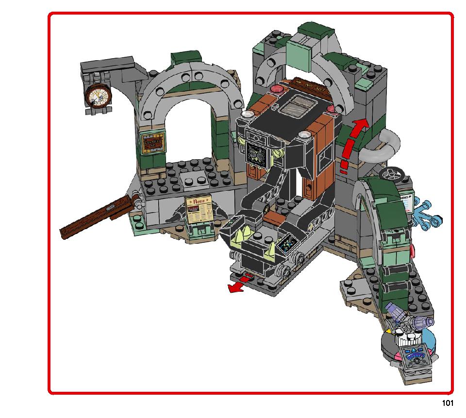 Newbury Subway 70430 LEGO information LEGO instructions 101 page Brick Mecha