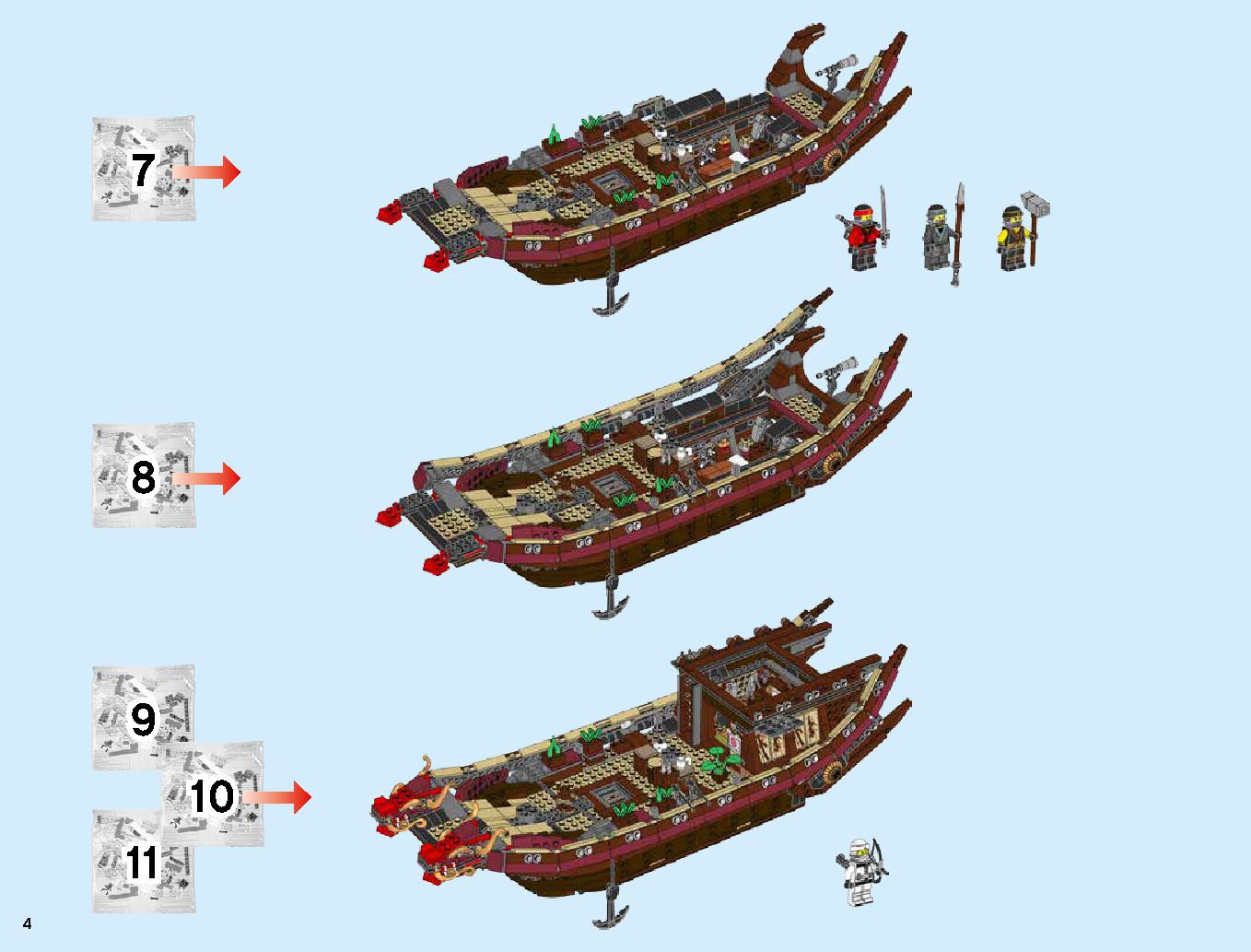 Destiny's Bounty 70618 LEGO information LEGO instructions 4 page