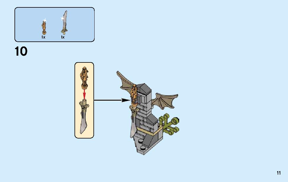 Destiny's Wing 70650 LEGO information LEGO instructions 11 page