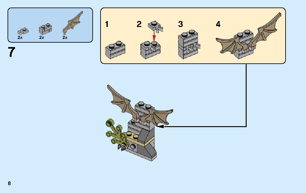 Destiny's Wing 70650 LEGO information LEGO instructions 8 page