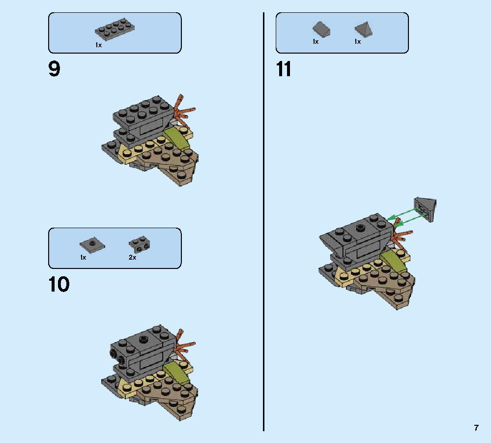 Stormbringer 70652 LEGO information LEGO instructions 7 page