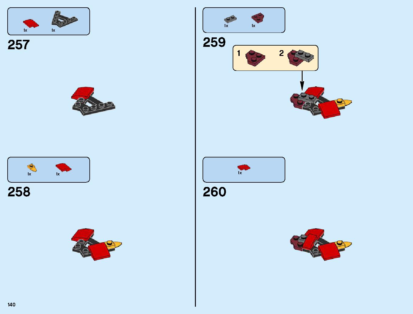 Firstbourne 70653 LEGO information LEGO instructions 140 page