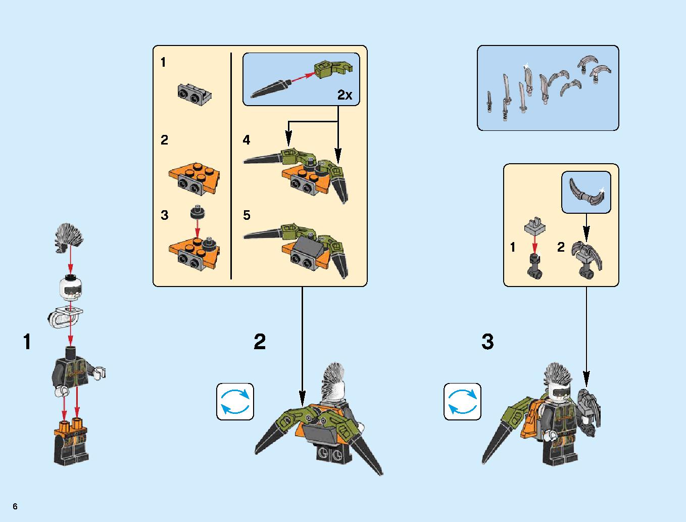 Firstbourne 70653 Лего Информация Лего Инструкции 7 Page / Brick Mecha