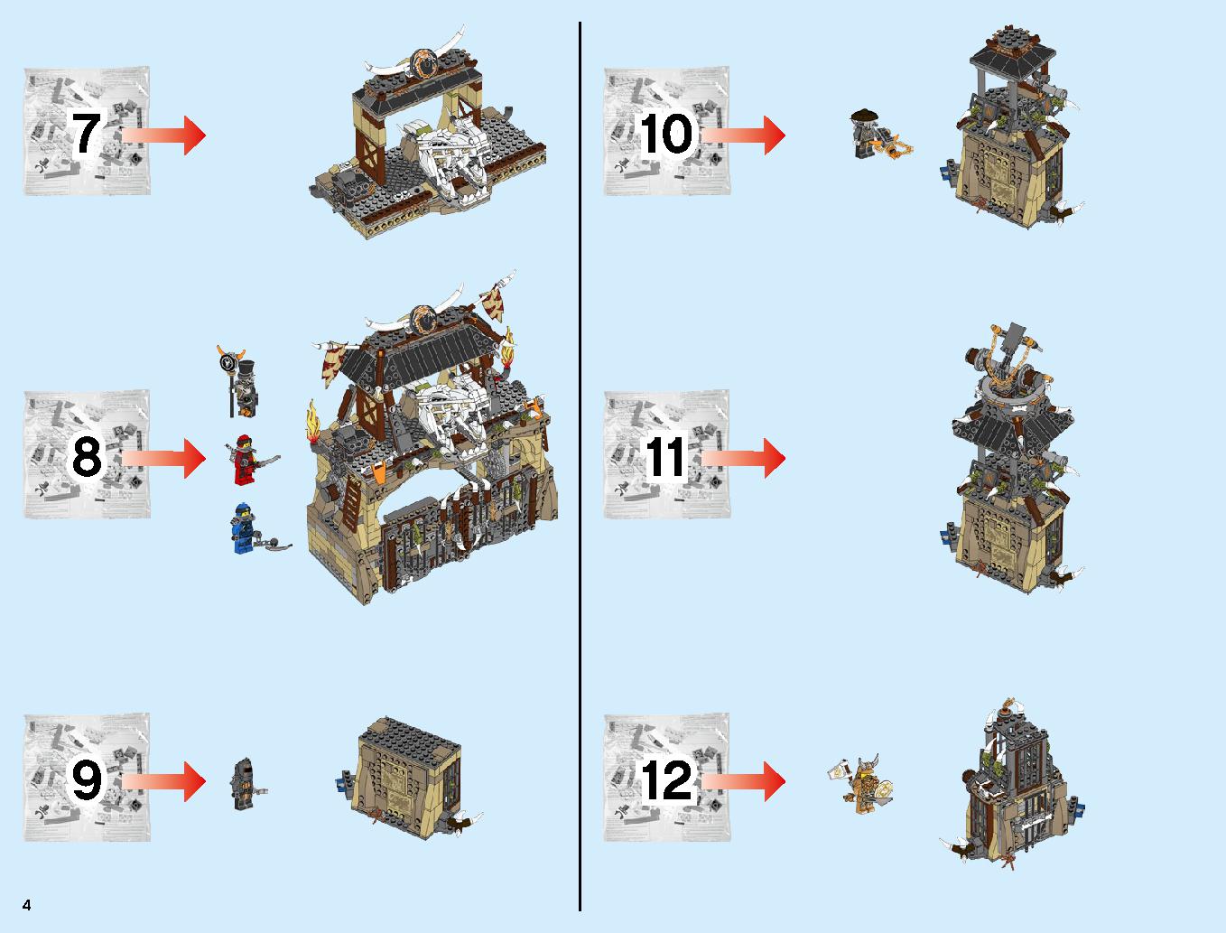 Dragon Pit 70655 LEGO information LEGO instructions 4 page