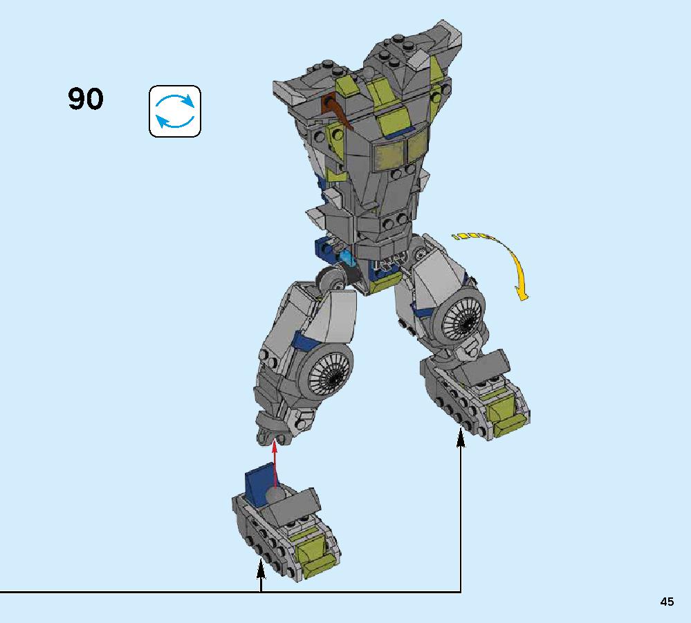 Oni Titan 70658 LEGO information LEGO instructions 45 page