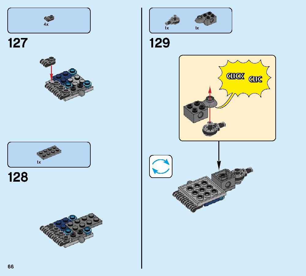 Oni Titan 70658 LEGO information LEGO instructions 66 page