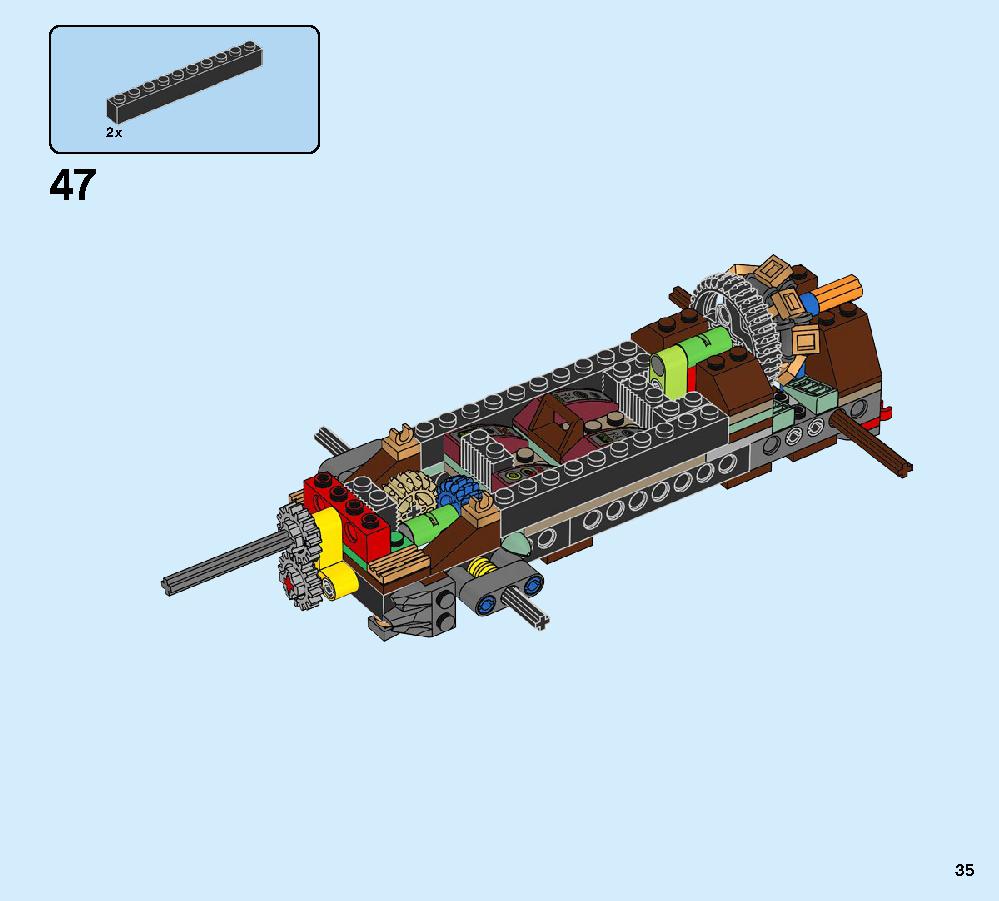 Cole’s Earth Driller 70669 LEGO information LEGO instructions 35 page