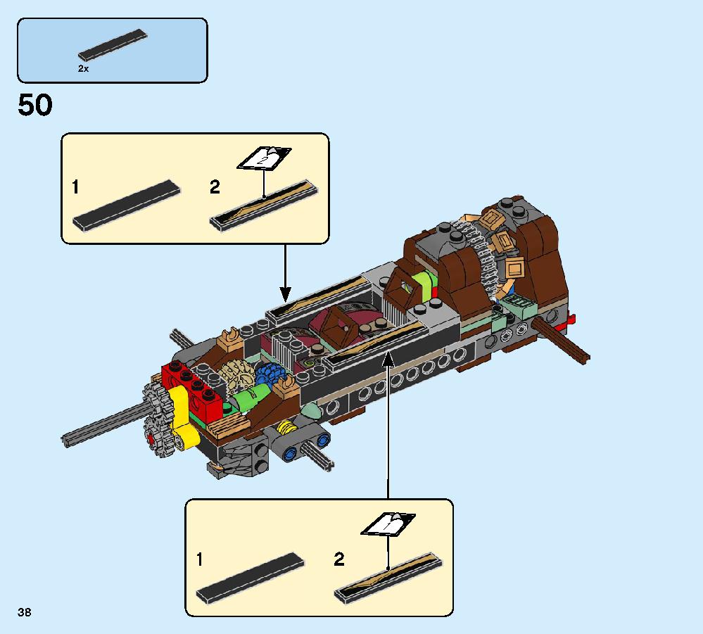 Cole’s Earth Driller 70669 LEGO information LEGO instructions 38 page