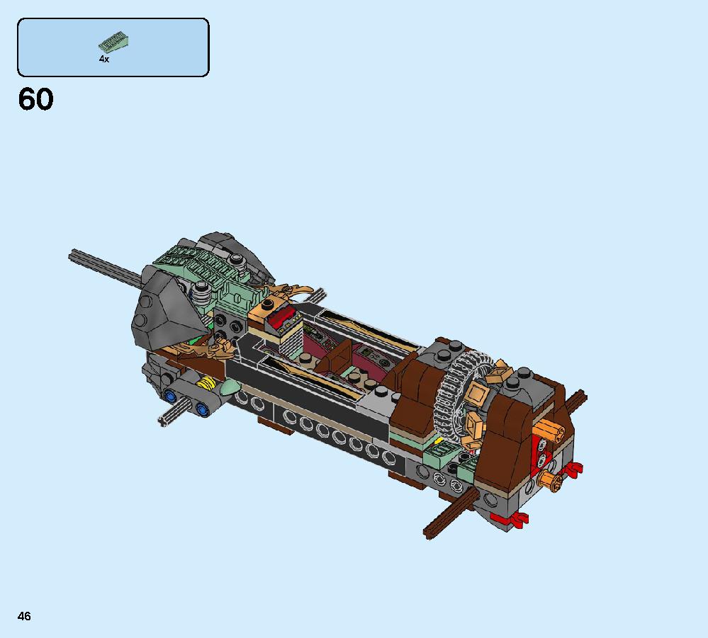 Cole’s Earth Driller 70669 LEGO information LEGO instructions 46 page
