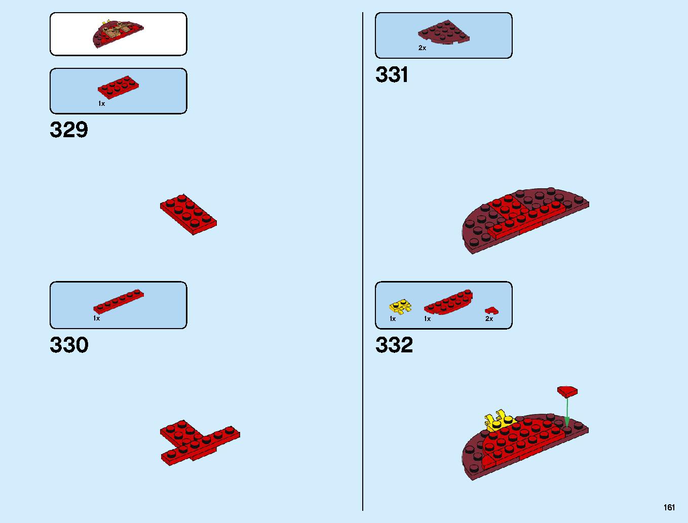 Monastery of Spinjitzu 70670 LEGO information LEGO instructions 161 page