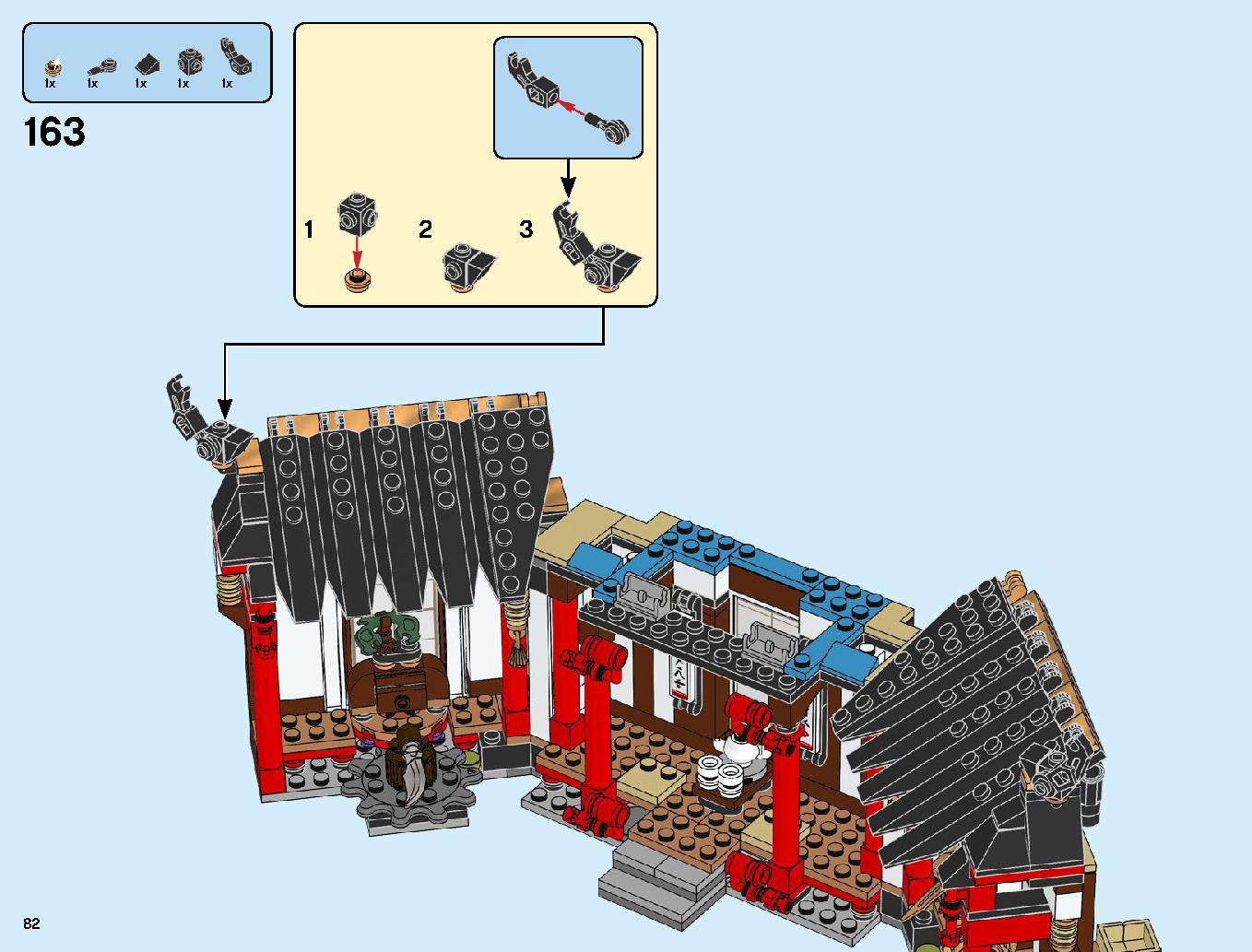 Monastery of Spinjitzu 70670 LEGO information LEGO instructions 82 page