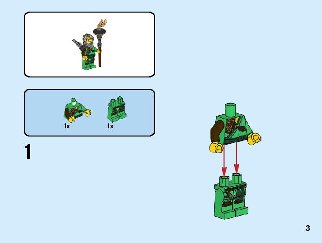 Lloyd s Journey 70671 LEGO information LEGO instructions 1 page Brick Mecha