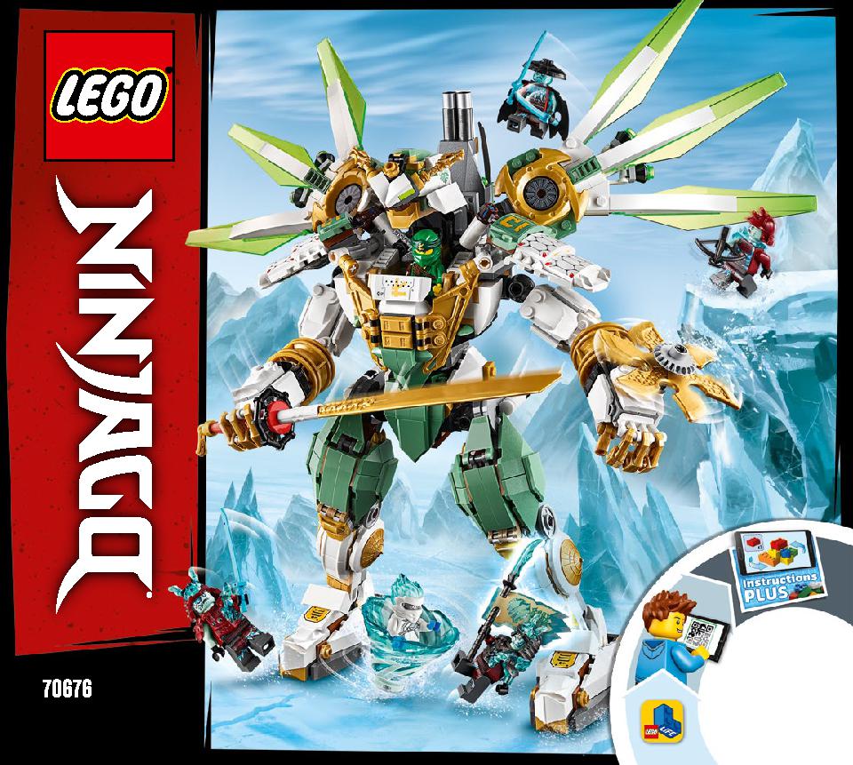 Titan 70676 LEGO information LEGO instructions 2 page / Brick Mecha