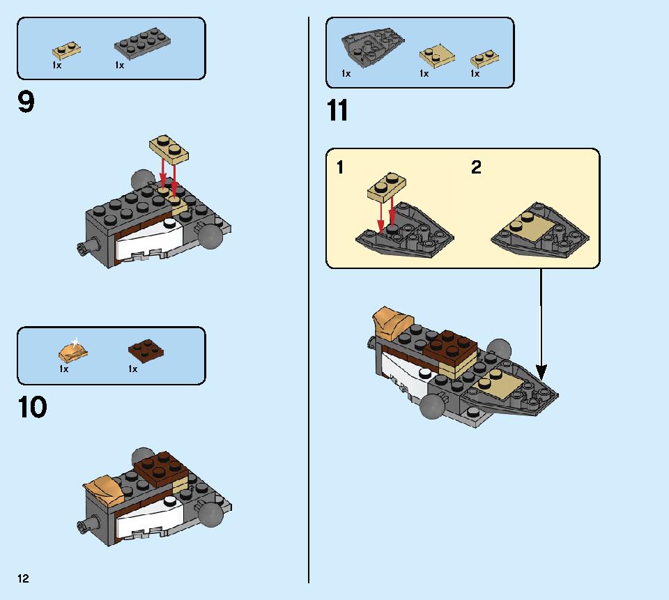 Lloyd's Titan Mech 70676 LEGO information LEGO instructions 12 page