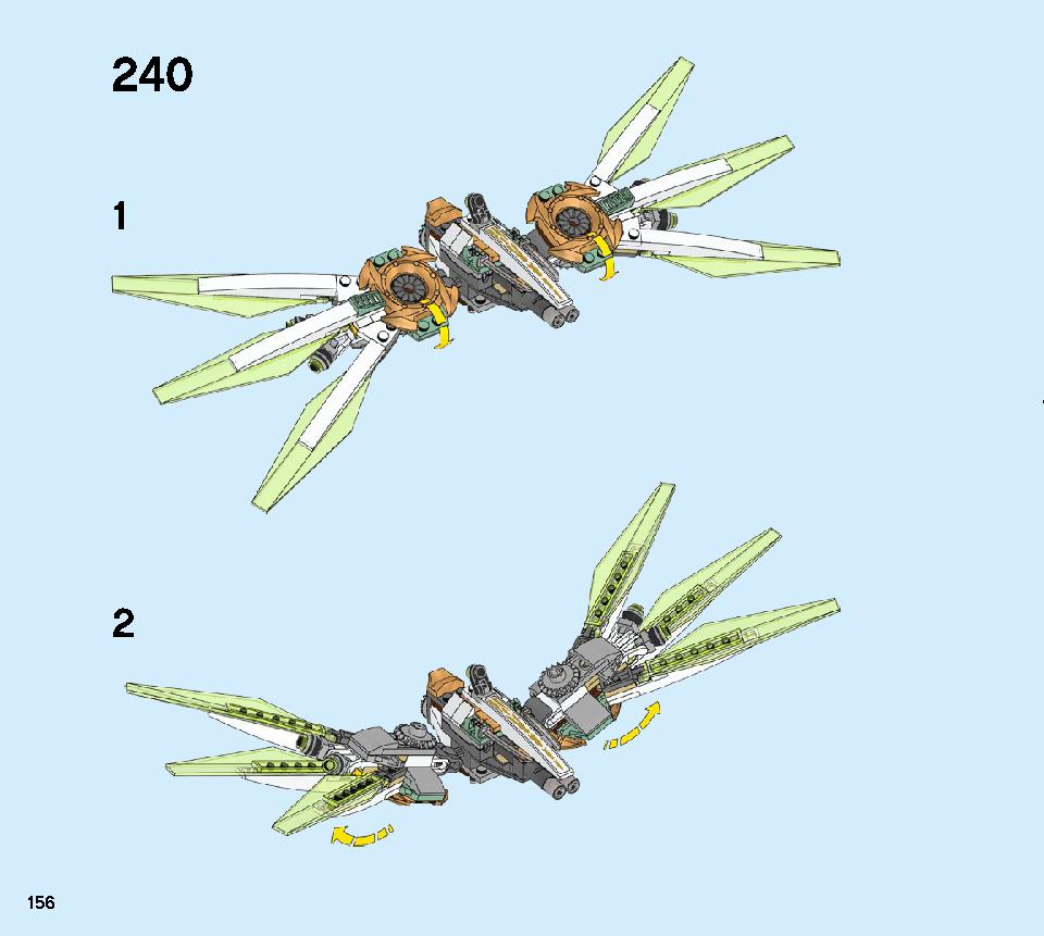 Lloyd's Titan Mech 70676 LEGO information LEGO instructions 156 page