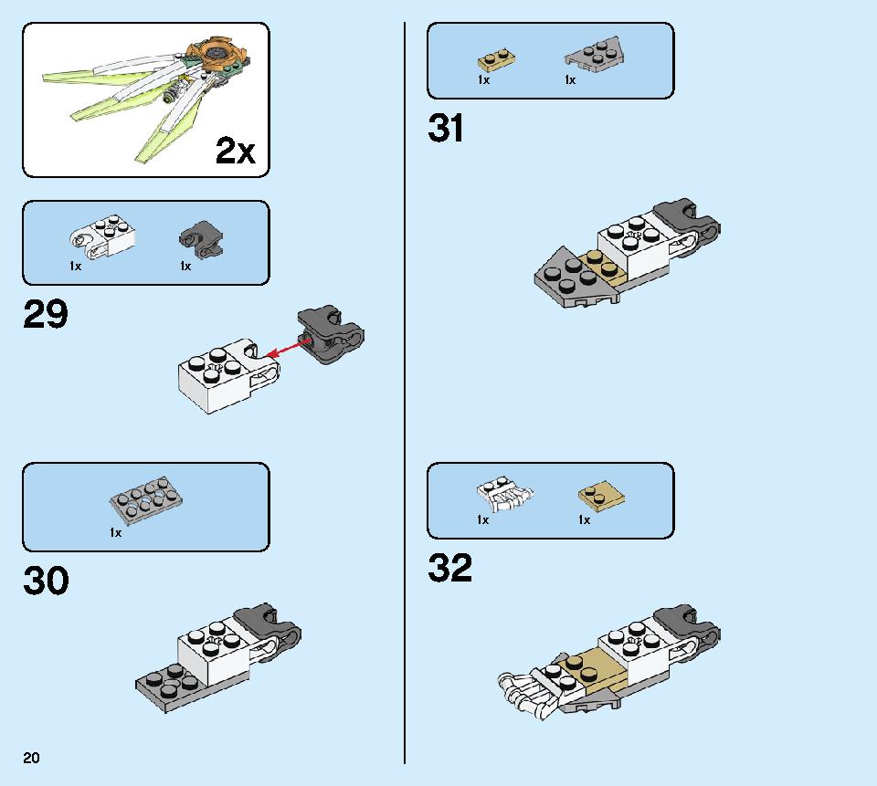 Lloyd's Titan Mech 70676 LEGO information LEGO instructions 20 page