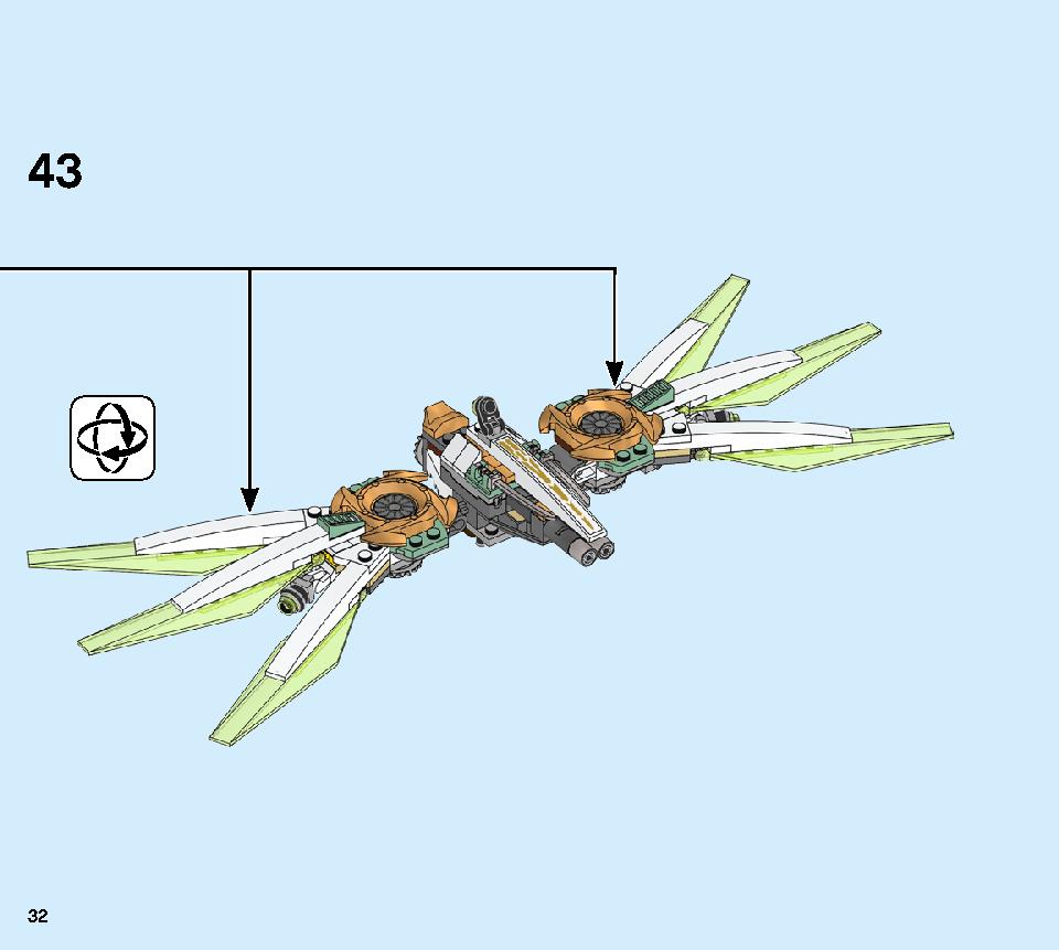 Lloyd's Titan Mech 70676 LEGO information LEGO instructions 32 page