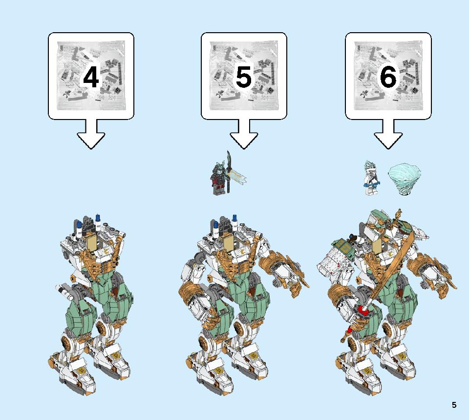 Lloyd's Titan Mech 70676 LEGO information LEGO instructions 5 page