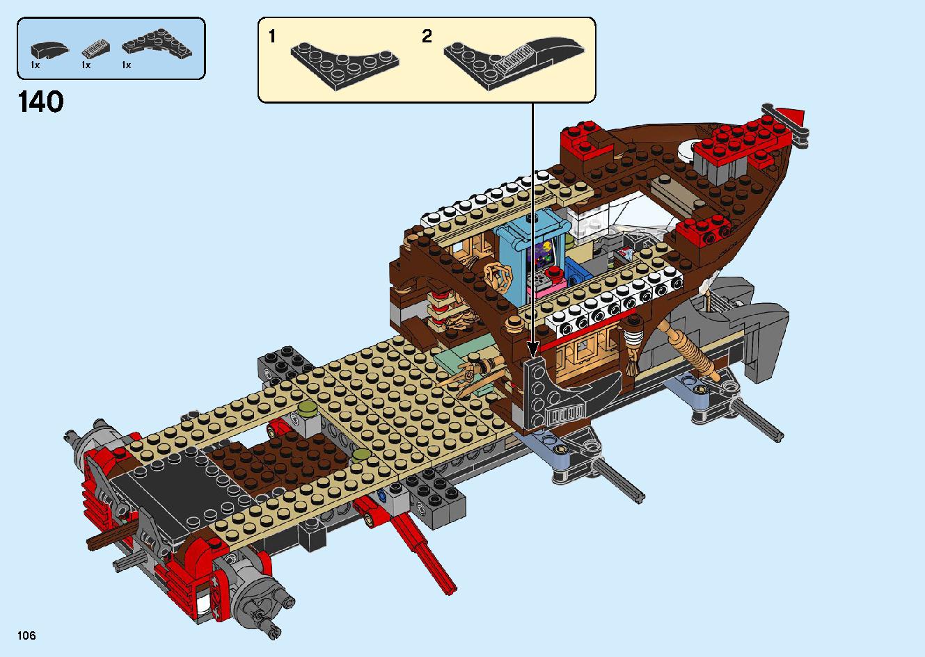 Land Bounty 70677 LEGO information LEGO instructions 106 page