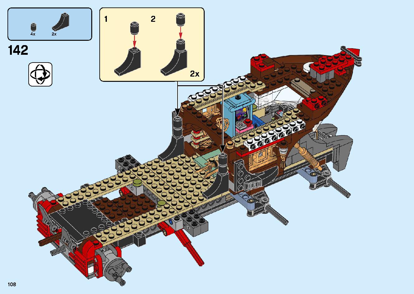 Land Bounty 70677 LEGO information LEGO instructions 108 page