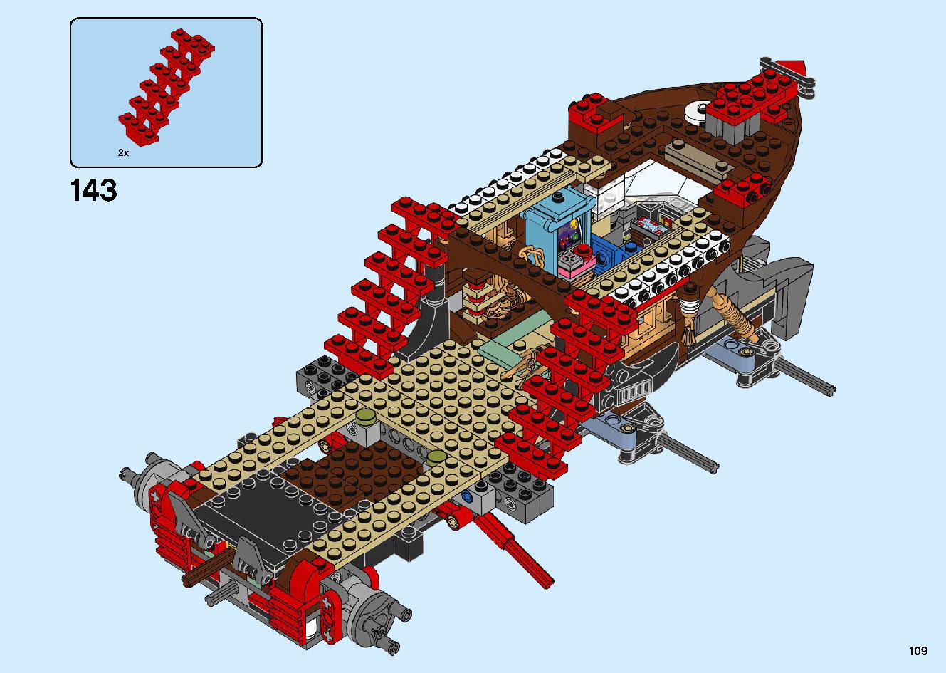 Land Bounty 70677 LEGO information LEGO instructions 109 page