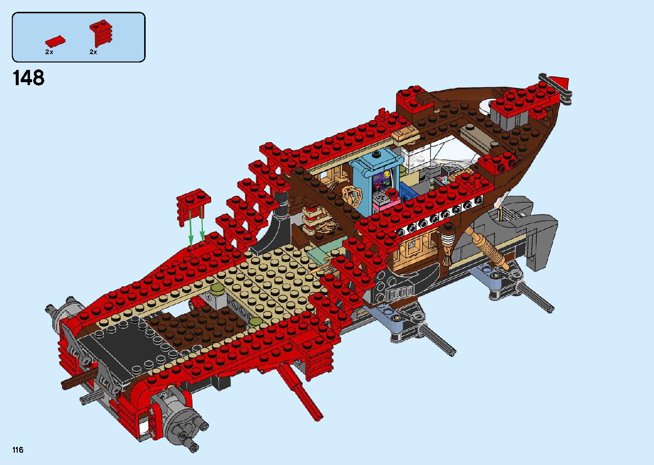 Land Bounty 70677 LEGO information LEGO instructions 116 page