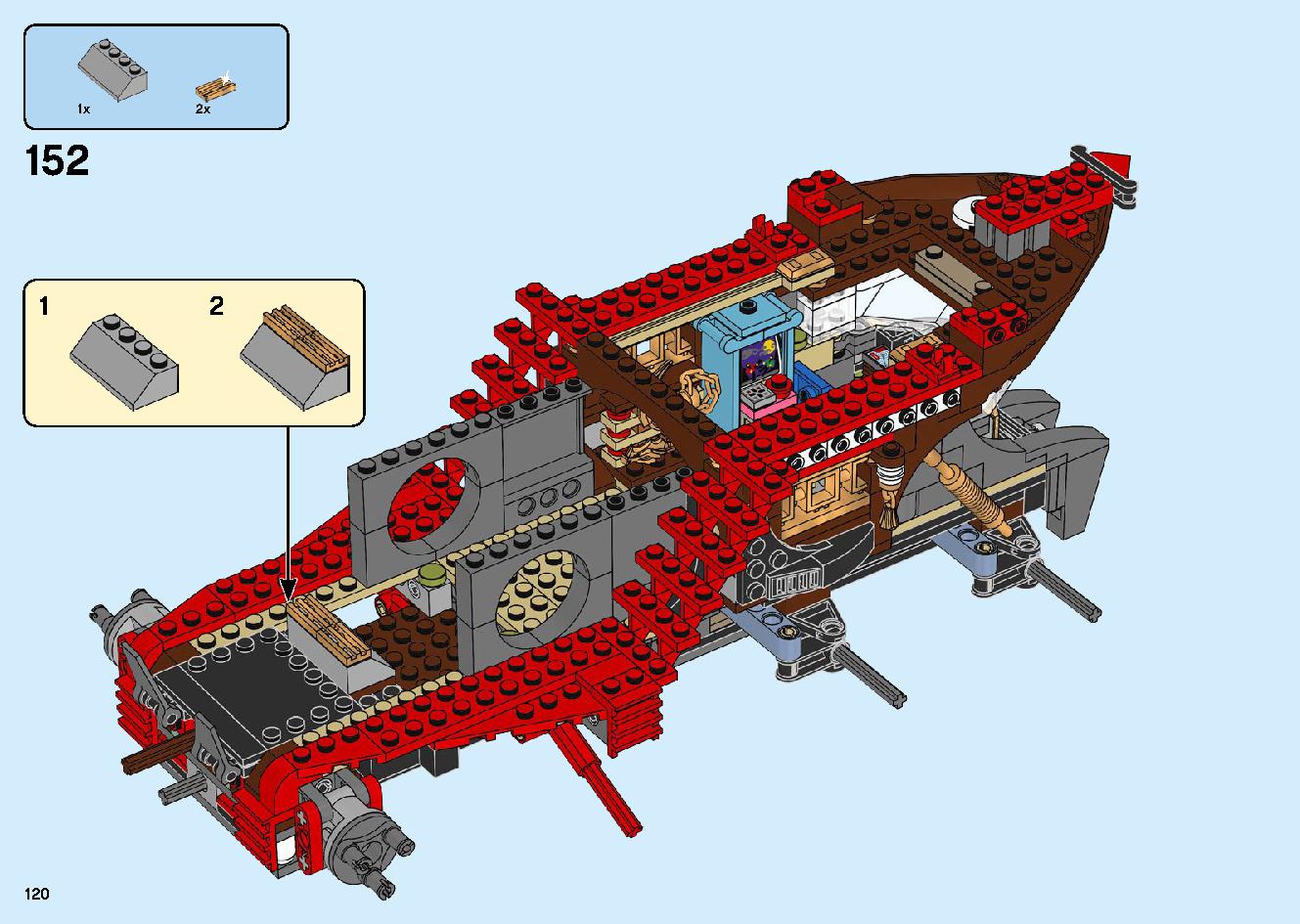 Land Bounty 70677 LEGO information LEGO instructions 120 page