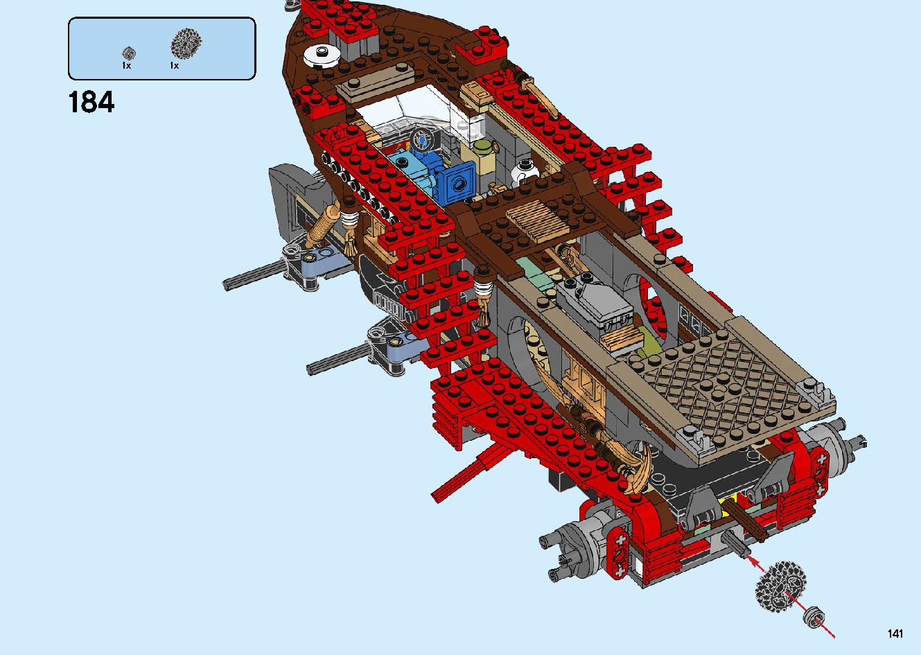 Land Bounty 70677 LEGO information LEGO instructions 141 page