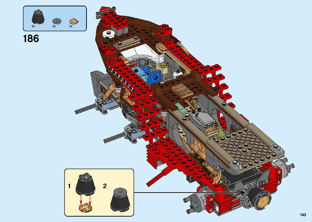 Land Bounty 70677 LEGO information LEGO instructions 143 page