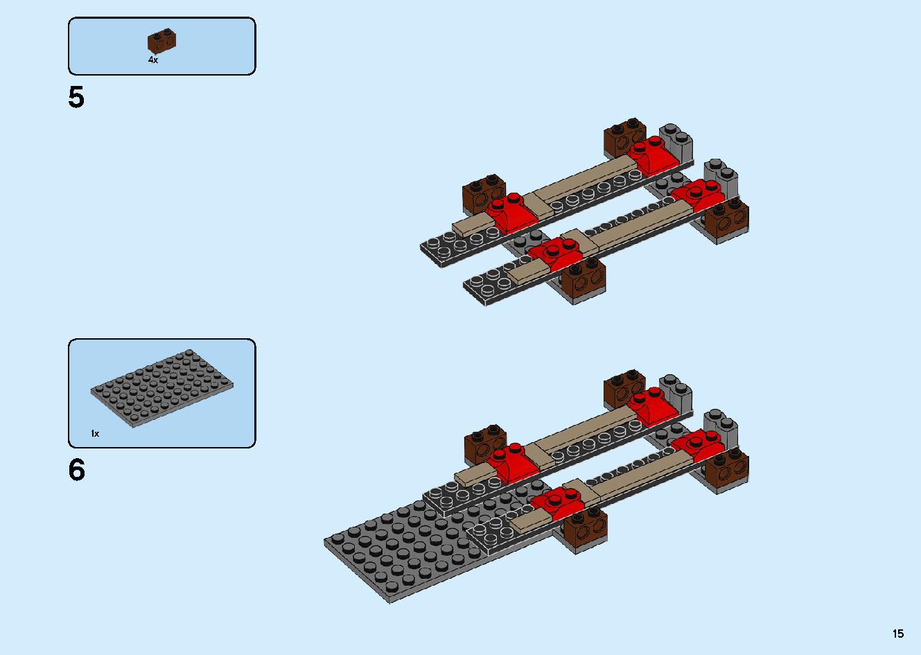 Land Bounty 70677 LEGO information LEGO instructions 15 page