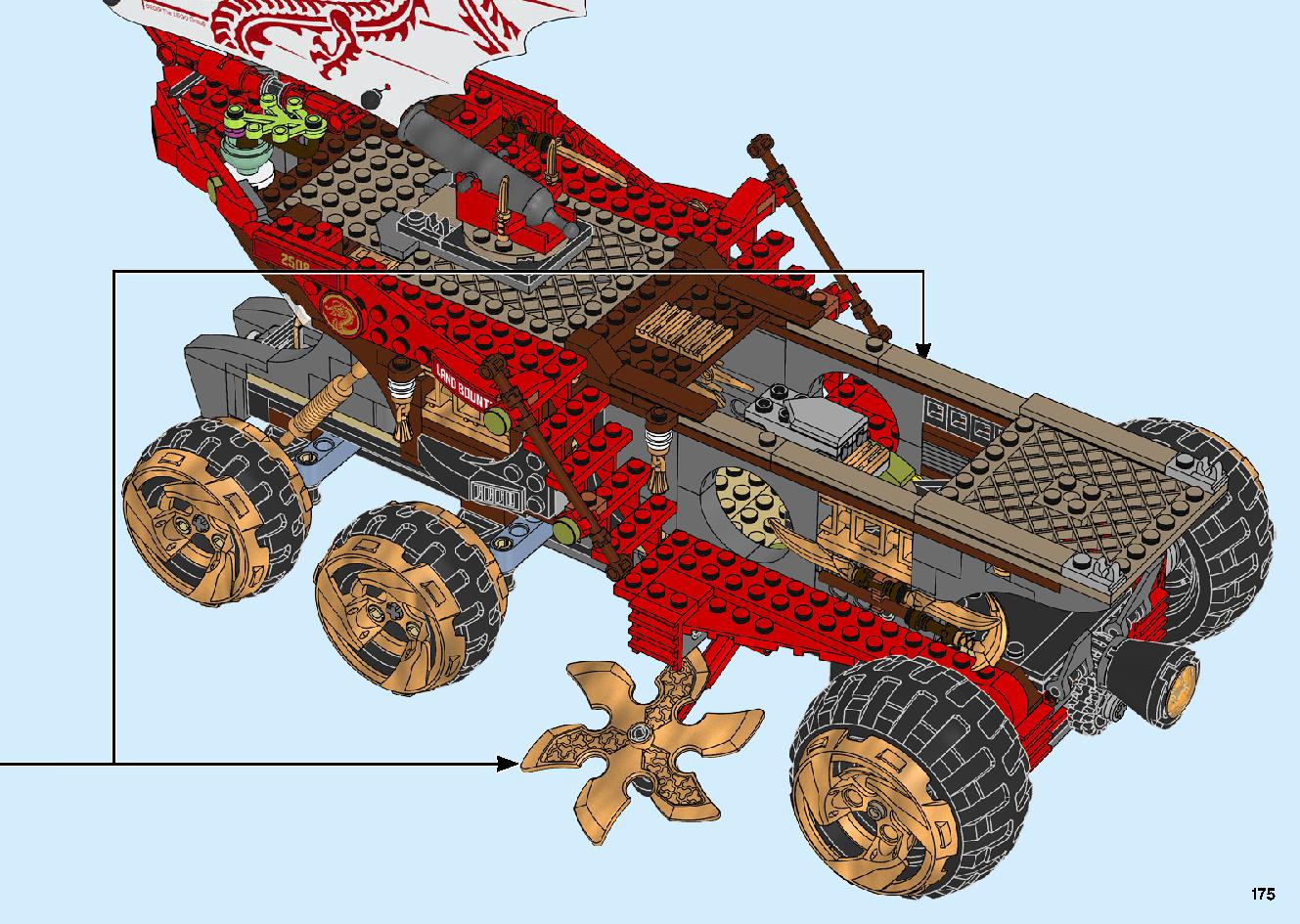 Land Bounty 70677 LEGO information LEGO instructions 175 page