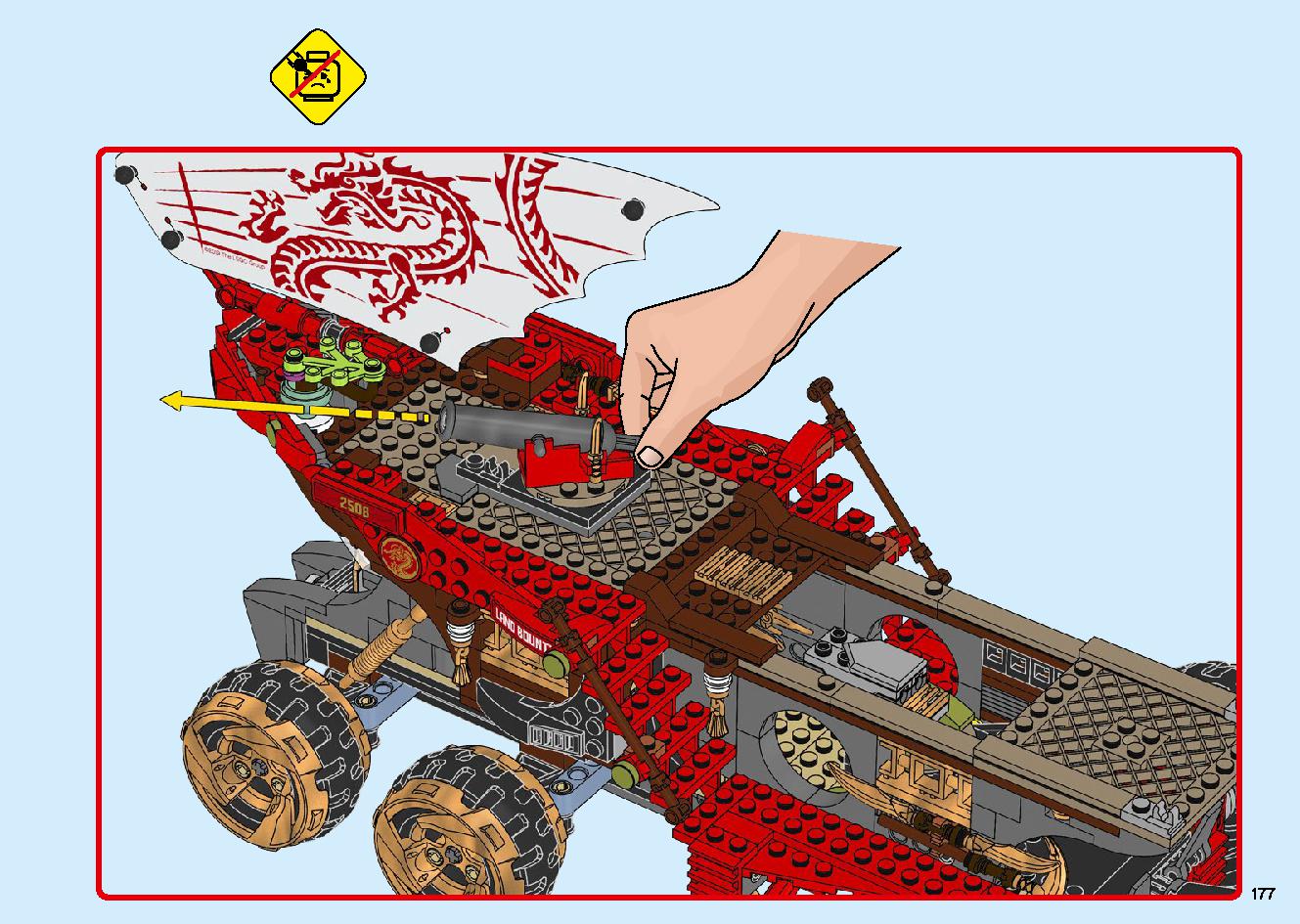 Land Bounty 70677 LEGO information LEGO instructions 177 page