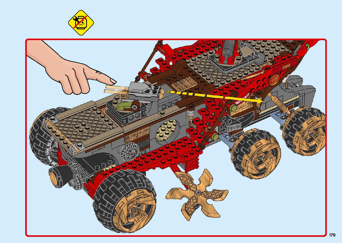 Land Bounty 70677 LEGO information LEGO instructions 179 page