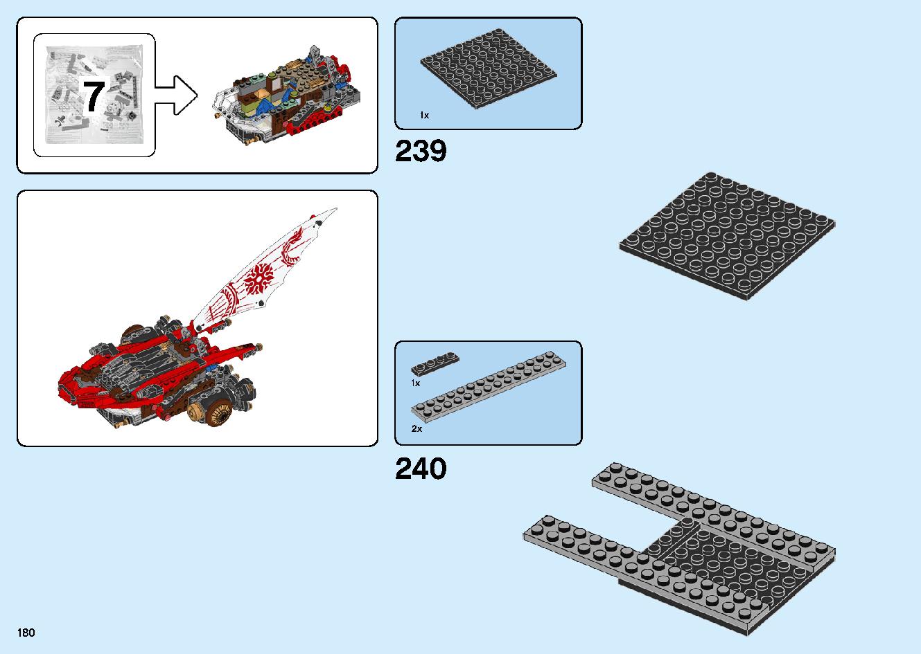 Land Bounty 70677 LEGO information LEGO instructions 180 page